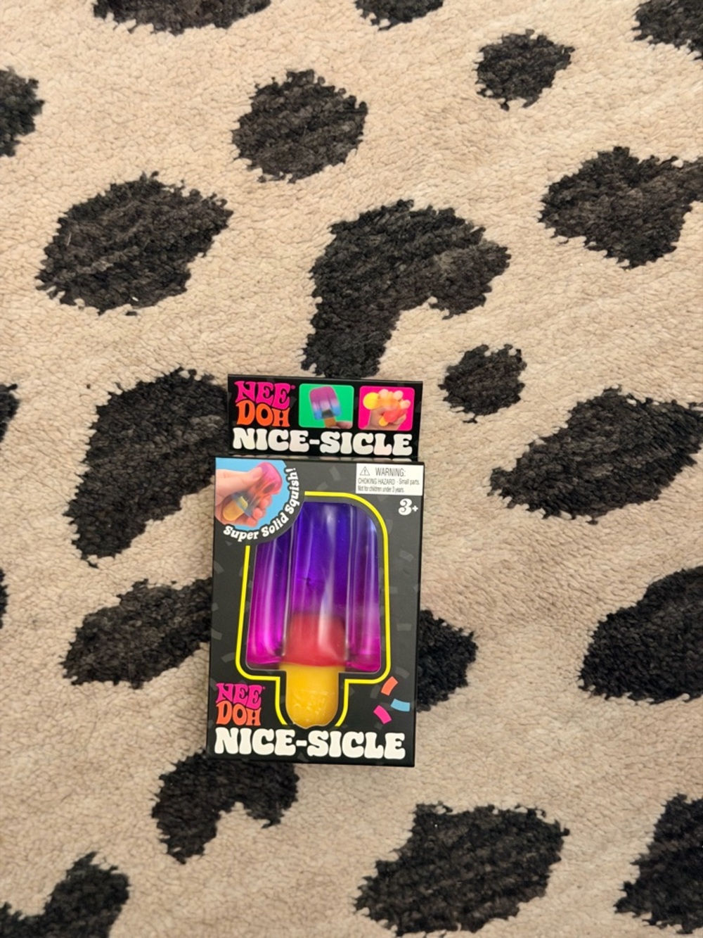 NeeDoh Nice-Sicle Popsicle - Purple, Pink & Yellow